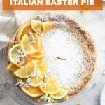 Pinterest image for Pastiera Napoletana