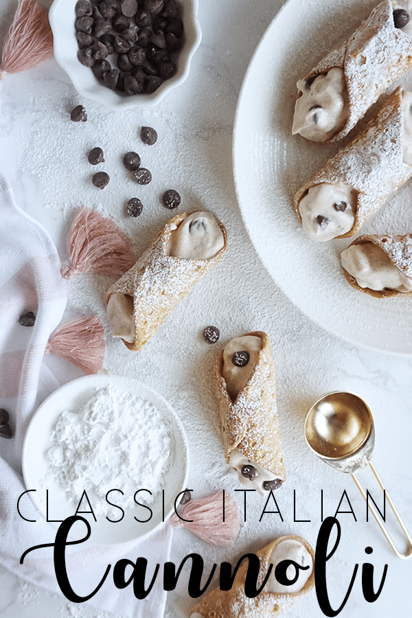 Classic Cannoli with Ricotta Cream