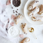 Italian Classic Cannoli served