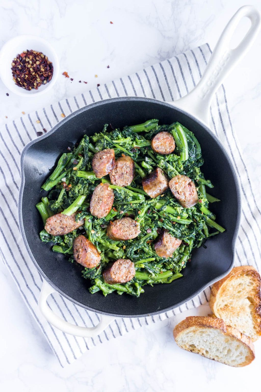 30 minute sausage and rapini