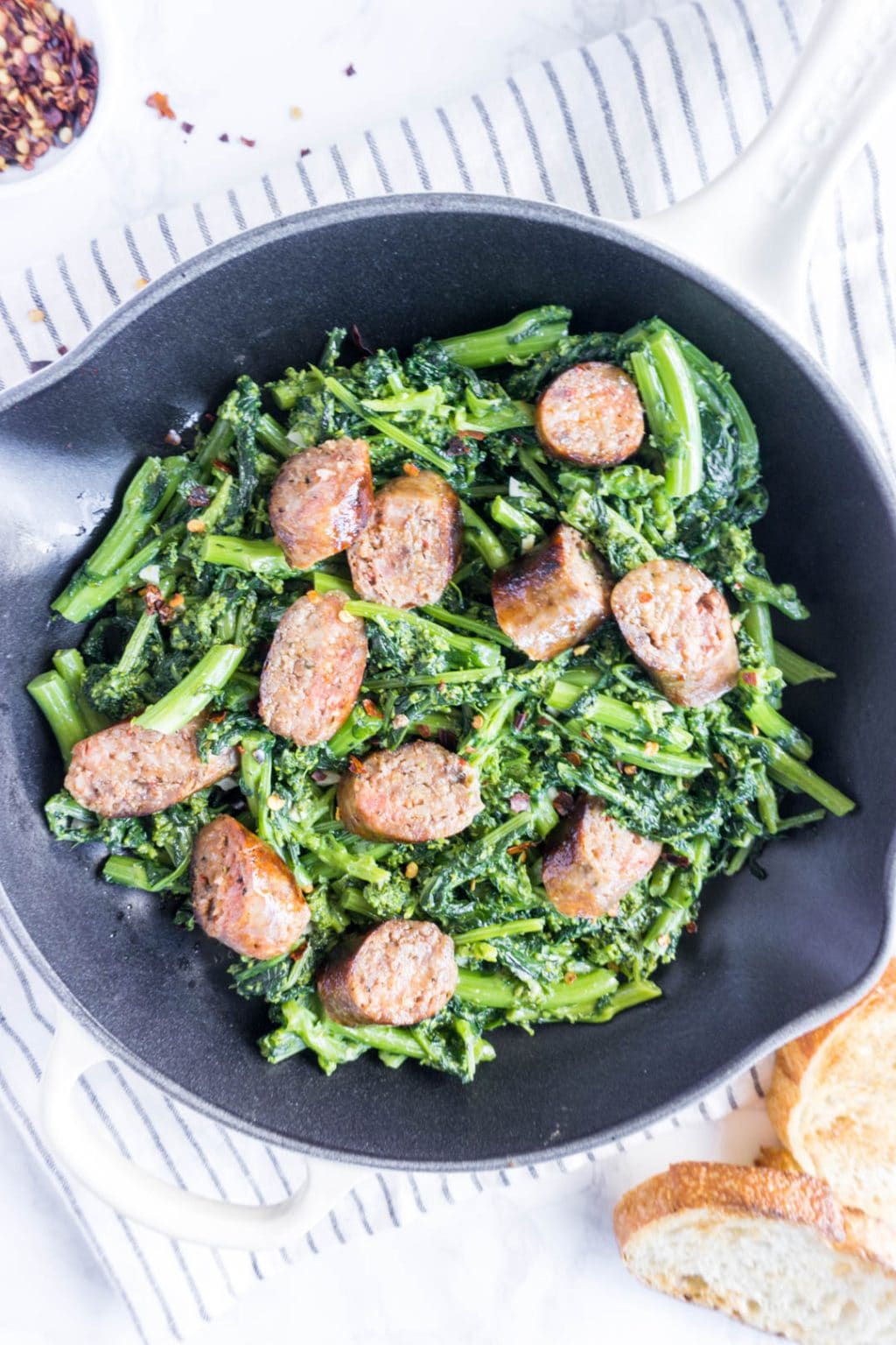 30 minute sausage and rapini