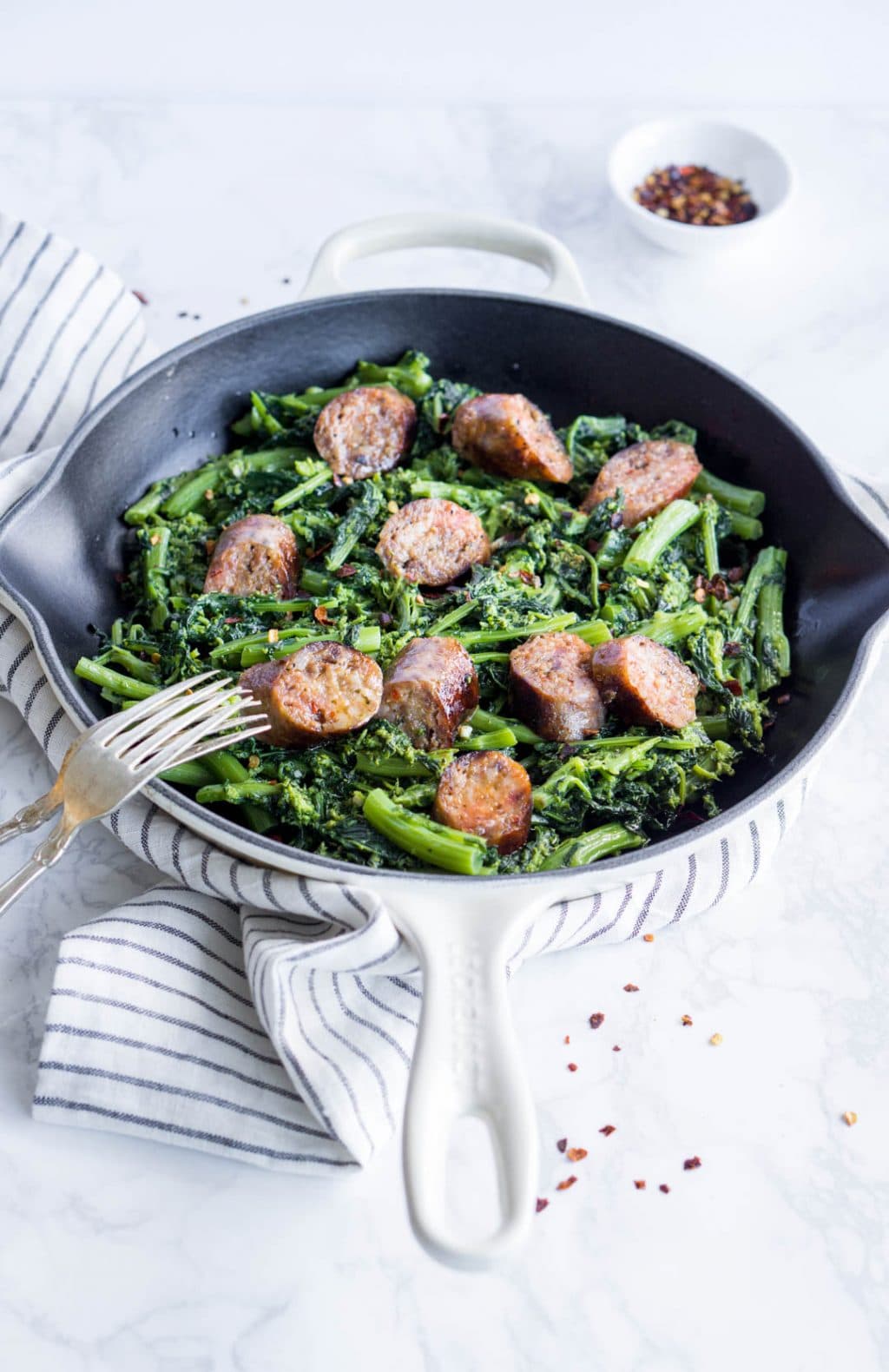 30 minute sausage and rapini