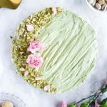 pistachio mascarpone tart