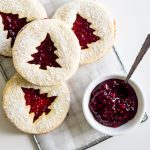 Christmas Linzer Cookies