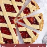 Pinterest image for crostata