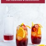 Pinterest image for americano cocktail