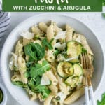 Pinterest image for ricotta pasta