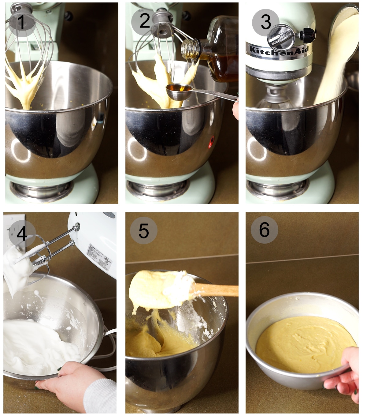 Step by step photos on how to make parrozzo (Italian almond cake) - #1-6