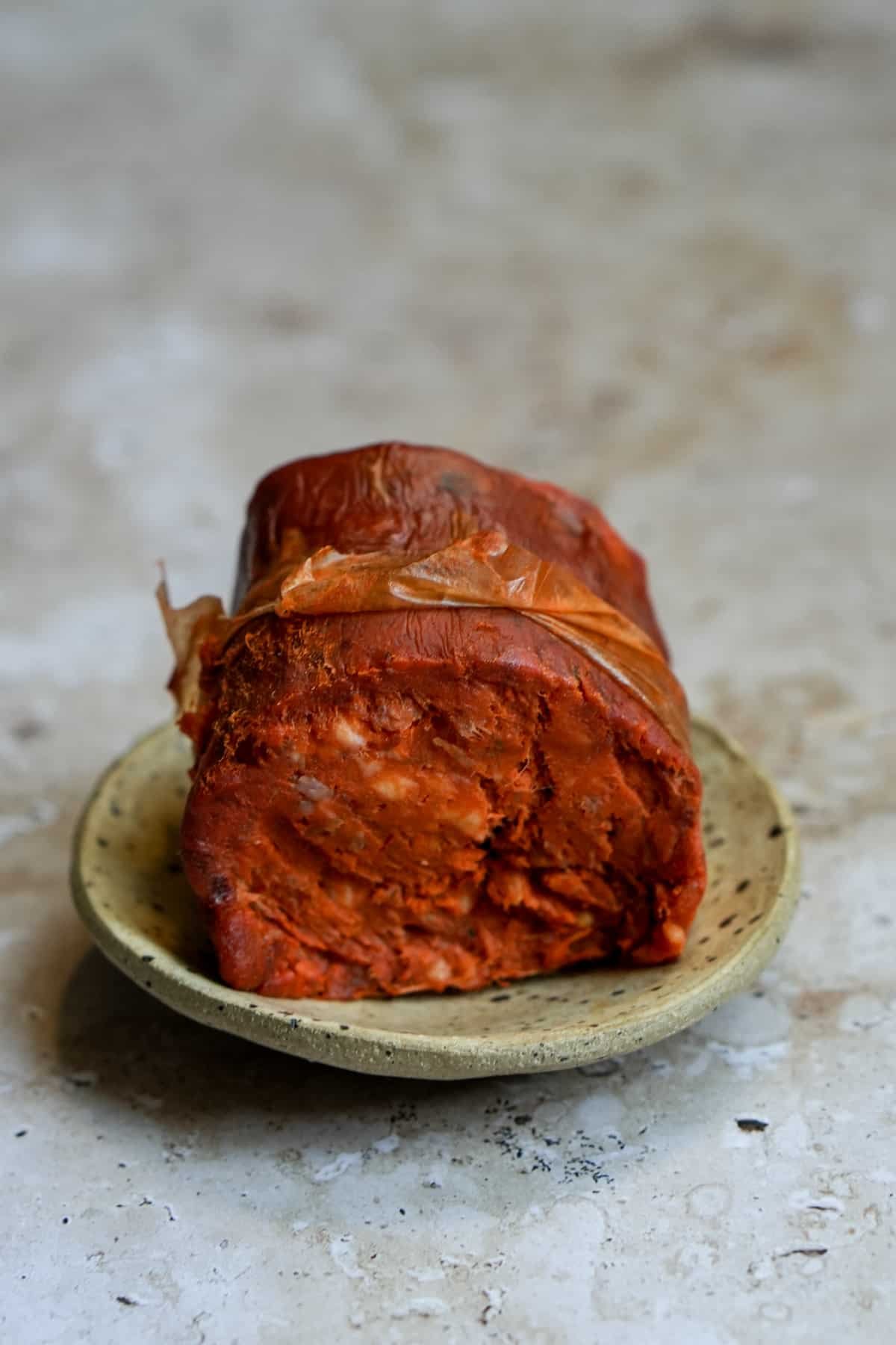 Nduja in a dish