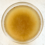 Italian brodo in a large bowl